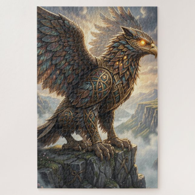 Quebra-cabeça Griffin Celta (Vertical)