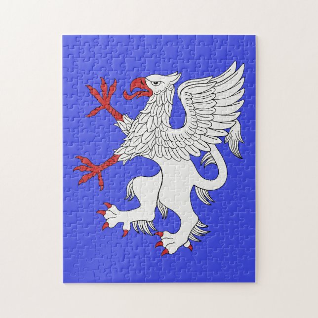 Quebra-cabeça Griffin Rampant Argent (Vertical)