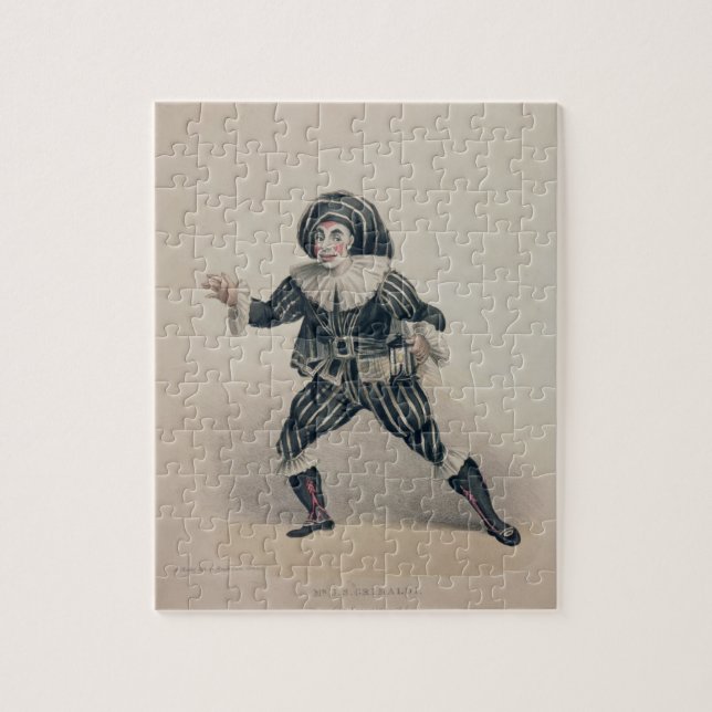 Quebra-cabeça Grimaldi como Scaramouche, do dell'Ar de Commedia (Vertical)