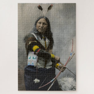 Quebra-cabeça Grite Em Oglala Sioux, 1899