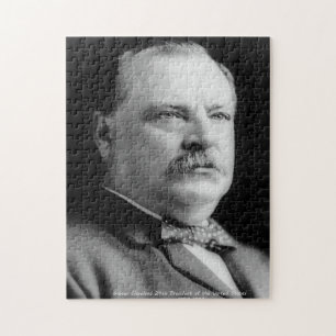 Quebra-cabeça Grover Cleveland 22º Presidente da América.
