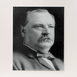 Quebra-cabeça Grover Cleveland 24º Presidente da América.