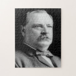 Quebra-cabeça Grover Cleveland 24º Presidente da América.