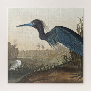 Quebra-cabeça Grua Azul ou Garça de Birds of America