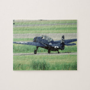 Quebra-cabeça Grumman TBF/TBM Avenger Marinha Porta-aviões torpe