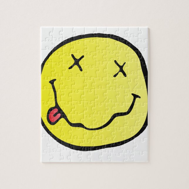 Quebra-cabeça grunge emoji (Vertical)