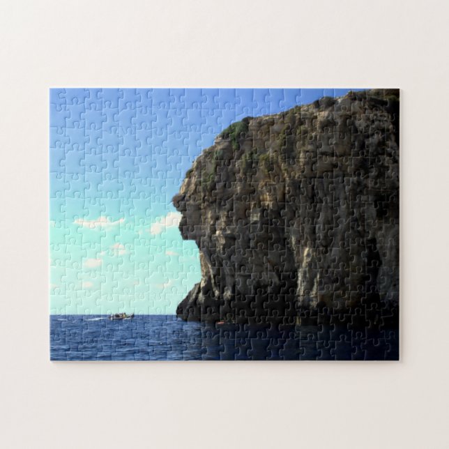 Quebra-cabeça Gruta azul, Malta (Horizontal)