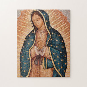 Quebra-cabeça Guadalupe Maria Funeral Oração Santa