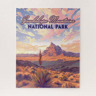 Quebra-cabeça Guadalupe Montanhas Parque Nacional El Capitan Tex