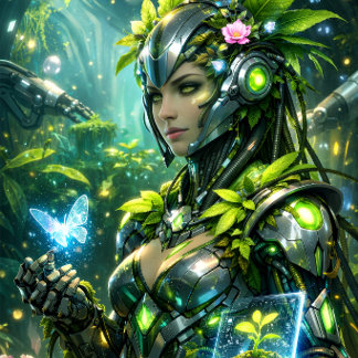 Quebra-cabeça Guardiã da Cibroflora