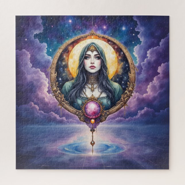 Quebra-cabeça Guardiã dos Sonhos Lunar – Guardiã da Noite.   (Vertical)