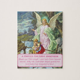 Quebra-cabeça Guardião Angel Baby Girl Keepsasaame