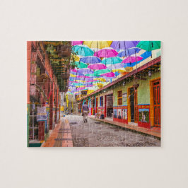 Quebra-cabeça Guatapé, Rua dos Guarda-chuvas Colômbia