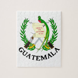 Quebra-cabeça GUATEMALA - emblema/bandeira/brasão/símbolo
