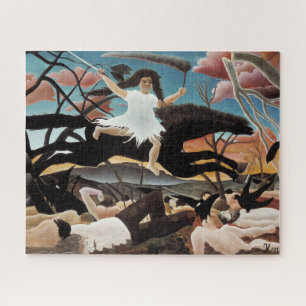 Quebra-cabeça Guerra de Henri Rousseau
