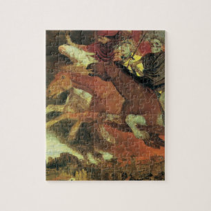 Quebra-cabeça Guerra por Arnold Bocklin, Simbolismo Antigo Arte