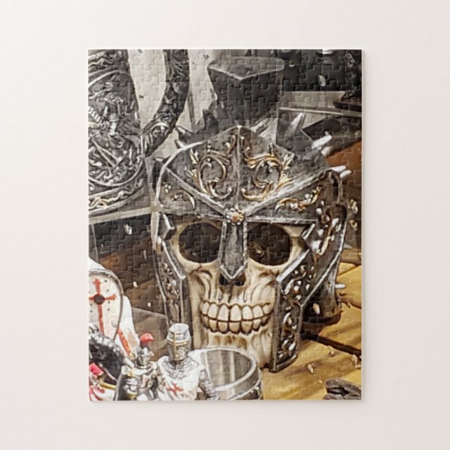 Quebra-cabeça Guerreiro Além da Tumba, 11" x 14"  (Vertical)