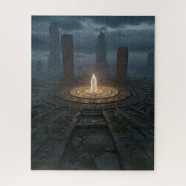 Quebra-cabeça Guerreiro Antigo Brilhante Em Terra Santa