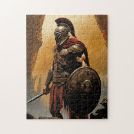 Quebra-cabeça Guerreiro espartano