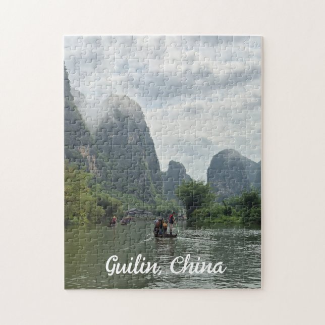 Quebra-cabeça Guilin, China (Vertical)