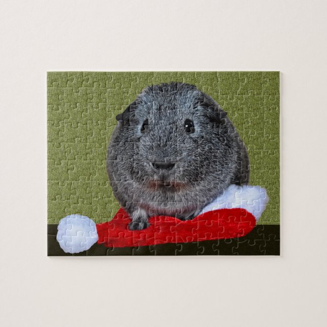 Quebra-cabeça Guiné Pig Christmas (Horizontal)