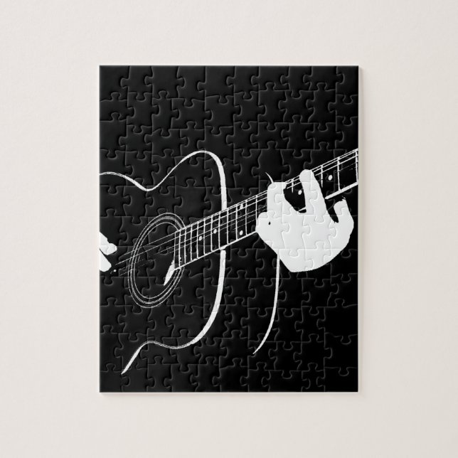 Quebra-cabeça guitarra (Vertical)
