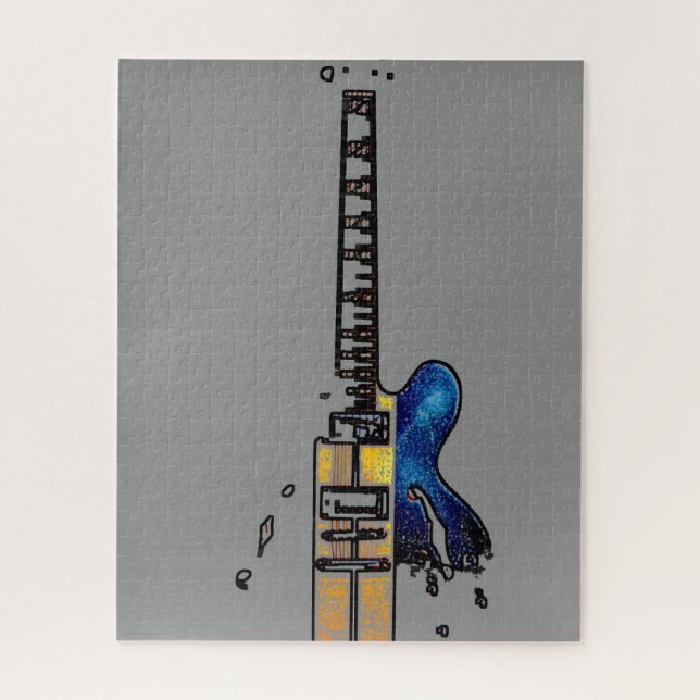 Quebra-cabeça Guitarra 4 16x20 520pc jpcn (Vertical)