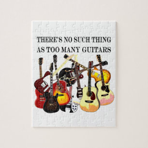 Quebra-cabeça Guitarra demais