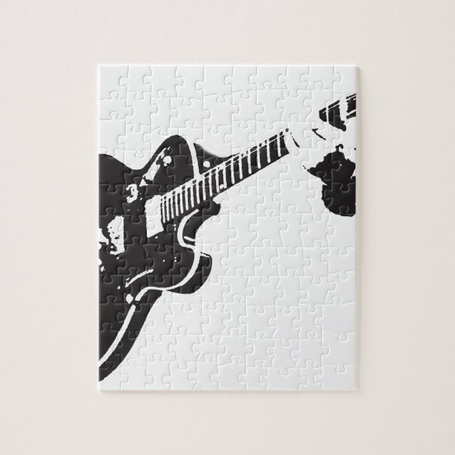 Quebra-cabeça Guitarra elétrica (Vertical)
