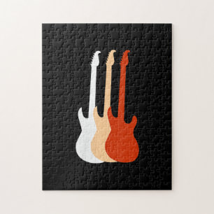 Quebra-cabeça Guitarra Elétrica - Música do Leitor de Violão