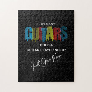 Quebra-cabeça Guitarrista Quantas Guitarras Faz Aniversário