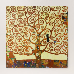 Quebra-cabeça Gustav Klimt A Árvore da Vida das Belas Artes