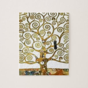 Quebra-cabeça Gustav Klimt - A pintura da Árvore da Vida