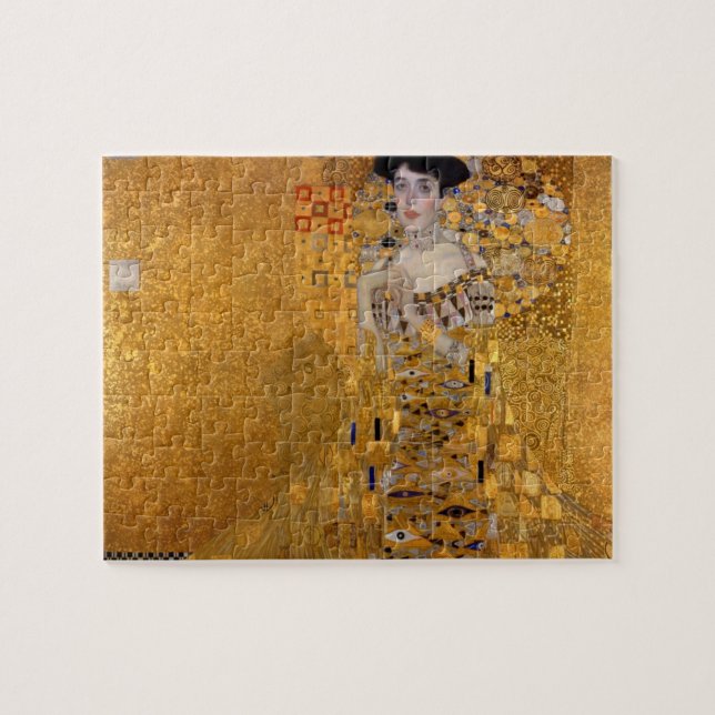 Quebra-cabeça Gustav Klimt - Adele Bloch-Bauer I. (Horizontal)