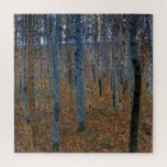 Quebra-cabeça Gustav Klimt - Beech Grove I<br><div class="desc">Beech Grove I - Gustav Klimt,  Oil on Canvas,  1902</div>