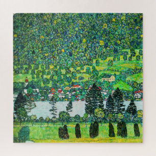 Quebra-cabeça Gustav Klimt - Cordilheira da Unterach