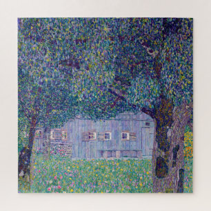Quebra-cabeça Gustav Klimt - Farmhouse no Alto da Áustria