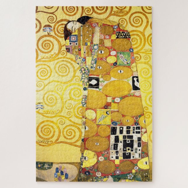 Quebra-cabeça Gustav Klimt Fulfillment Amplia Arte Fina (Vertical)