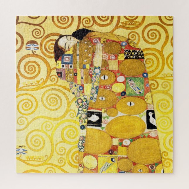 Quebra-cabeça Gustav Klimt Fulfillment Amplia Arte Fina (Vertical)