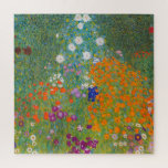 Quebra-cabeça Gustav Klimt - Jardim Flor<br><div class="desc">Jardim Flor - Gustav Klimt em 1905-1907</div>