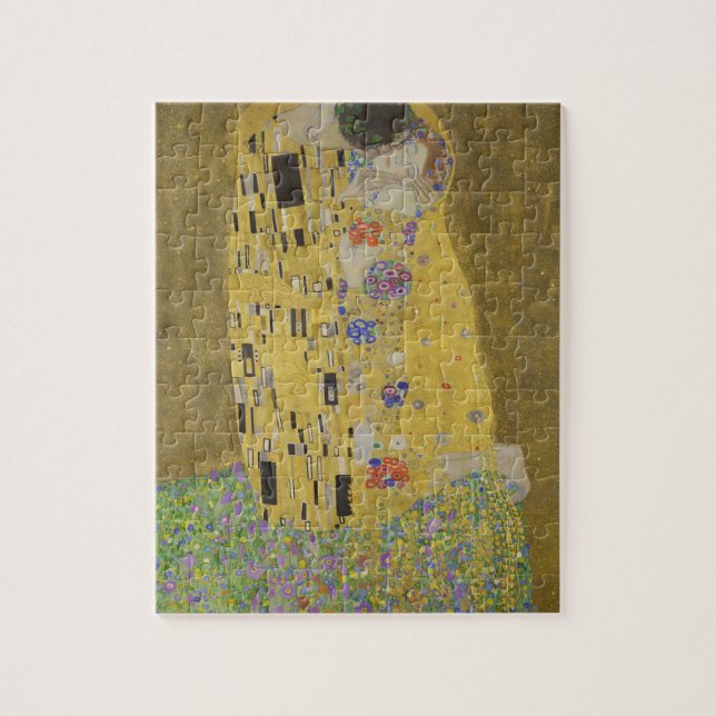 Quebra-cabeça Gustav Klimt "O Beijo" (Vertical)