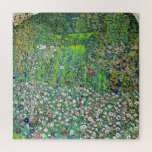 Quebra-cabeça Gustav Klimt - Paisagem e Caipira Hortícolas<br><div class="desc">Paisagem horticultural com um monte - Gustav Klimt,  Oil on Canvas,  1916</div>