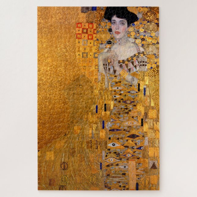 Quebra-cabeça Gustav Klimt Retrato de Adele (Vertical)