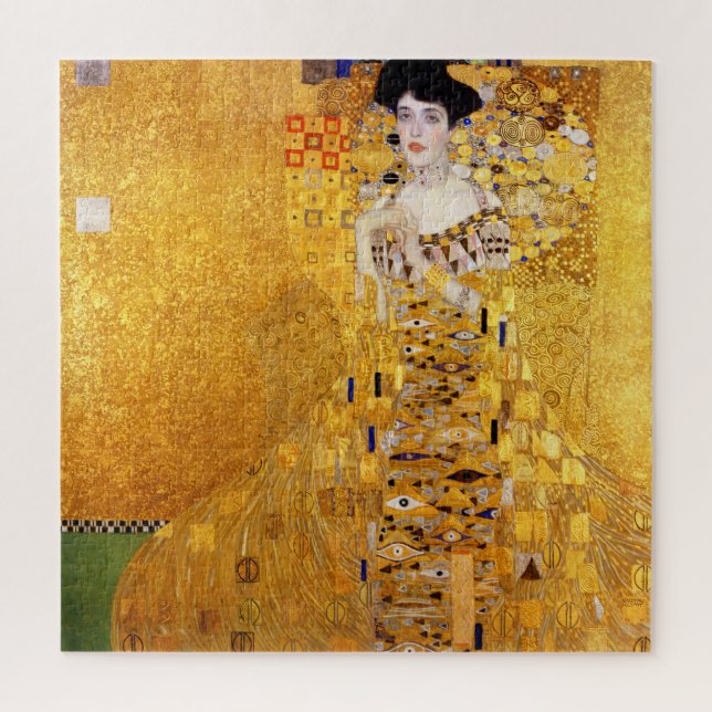 Quebra-cabeça Gustav Klimt Retrato de Adele Bloch-Bauer I (Vertical)