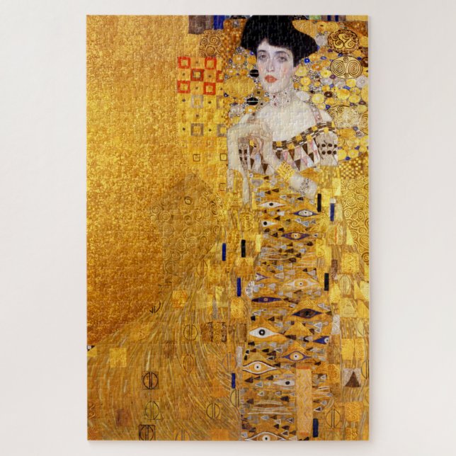 Quebra-cabeça Gustav Klimt Retrato de Adele Bloch-Bauer I (Vertical)
