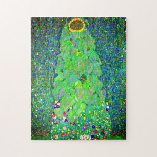 Quebra-cabeça Gustav Klimt Sunflower
