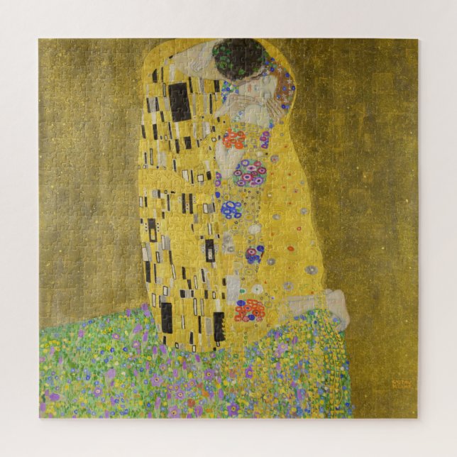 Quebra-cabeça Gustav Klimt - The Biss (Vertical)