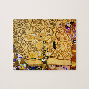 Quebra-cabeça Gustav Klimt Tree of Life: Art Nouveau Symbolista