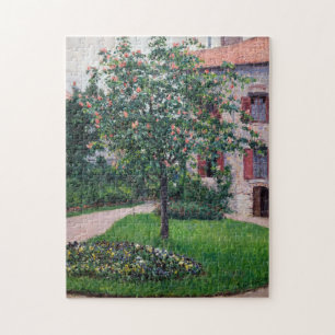 Quebra-cabeça Gustave Caillebotte - Árvores em Flor