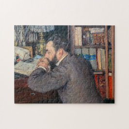 Quebra-cabeça Gustave Caillebotte - Retrato de Henri Cordier
